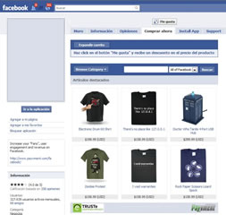 facebook tienda